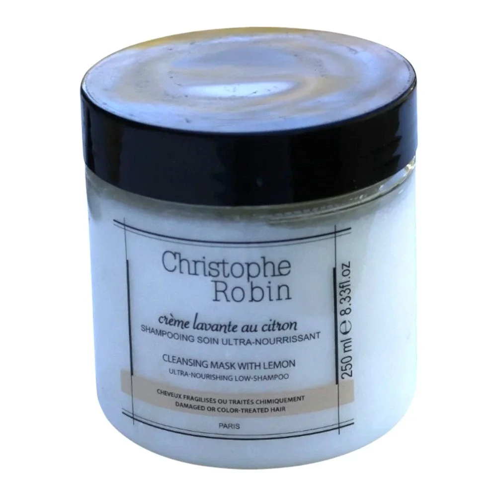 Christophe‎ Robin Cleansing Mask With Lemon 250 mL Low Shampoo New Unopened